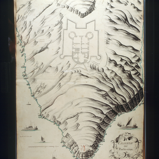 Chasteau de Porte-cros [plan]. Vers 1635.