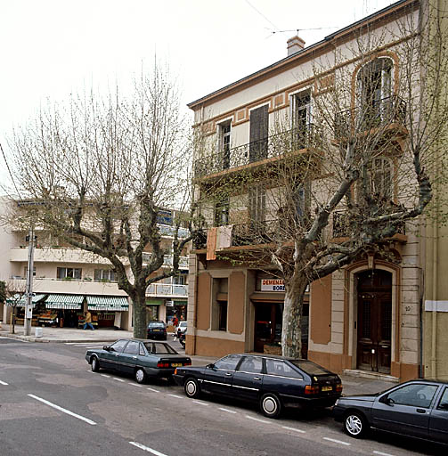 Immeuble 59 avenue Alexis-Godillot. Façade sud-ouest.