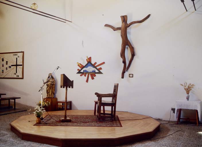 Vue générale du choeur.
