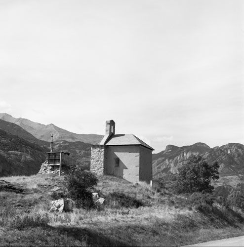 Vue générale de l'ancienne église paroissiale.