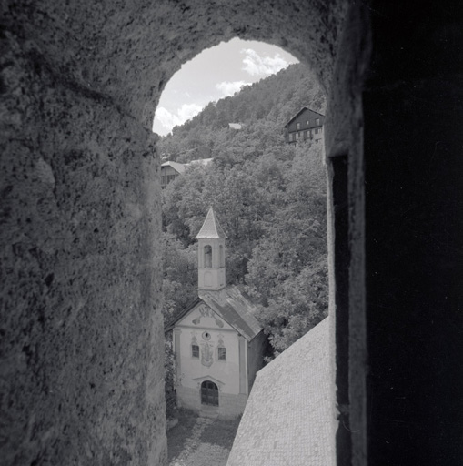 Vue prise du clocher de l'église Saint-Etienne.