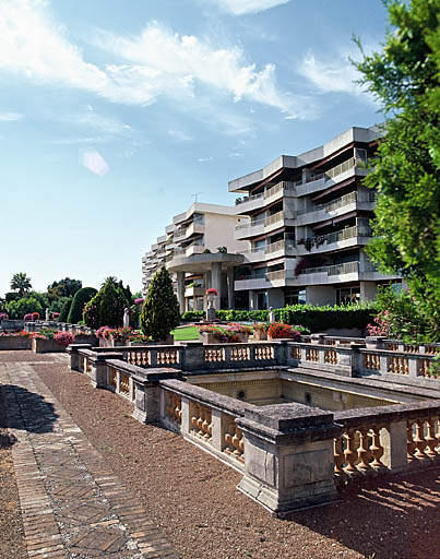 Jardin d'agrément du château Thorenc