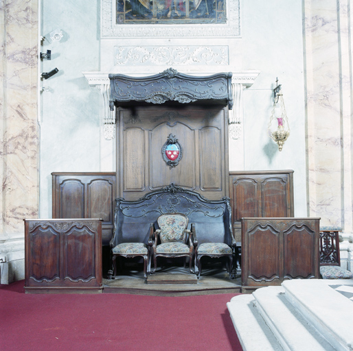 Ensemble de la chambre de Monsieur dite Les Amours