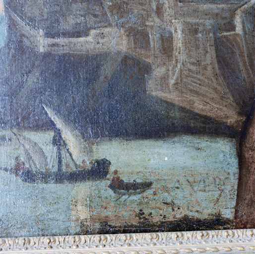 Détail : l'inscription.