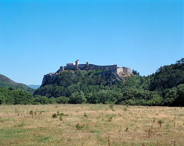 Vue générale du côté nord de la citadelle.