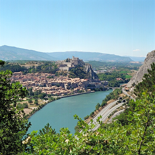 Ville et citadelle de Sisteron.