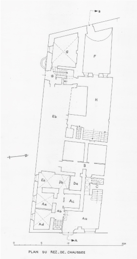 Plan du rez-de-chaussée