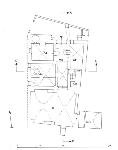 Plan du rez-de-chaussée.