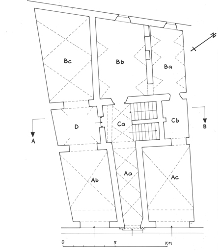 Plan du rez-de-chaussée.