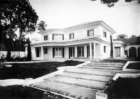 Villa Les Rives Blanches, architecte Marcel-Victor Guilgot, 1941-1970. Rare exemple d'éclectisme de l'après-guerre.