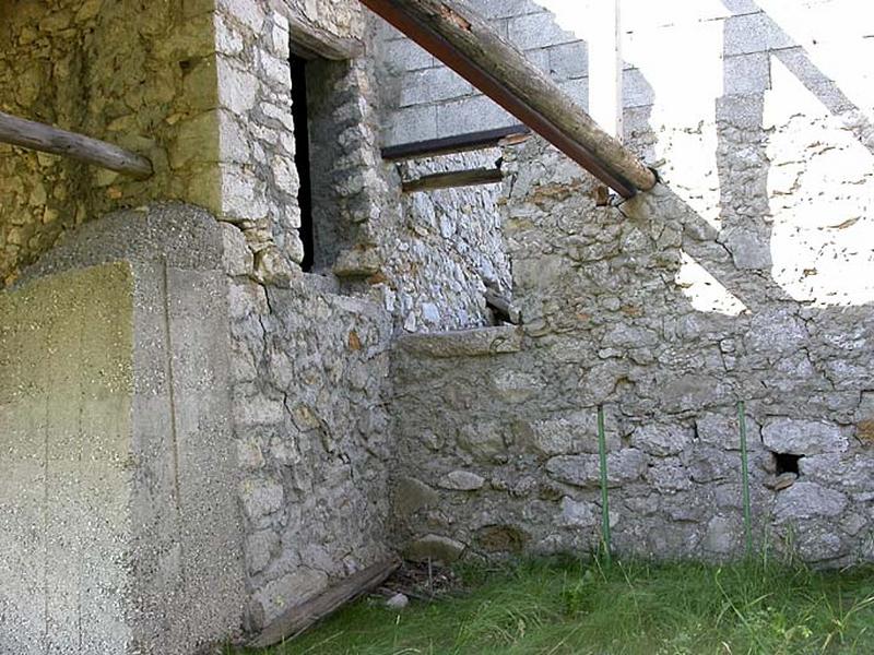 Bâtiment agricole. Elévations nord et ouest.
