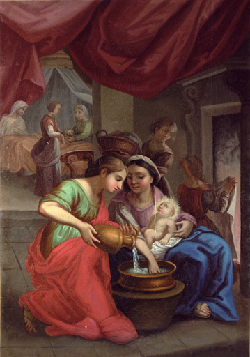 Tableau : La Nativité de la Vierge