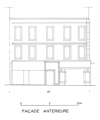 Immeuble 74 rue d'Antibes.