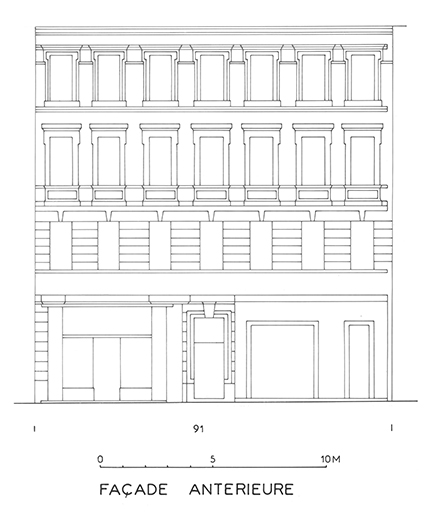 Immeuble 152 rue d'Antibes.
