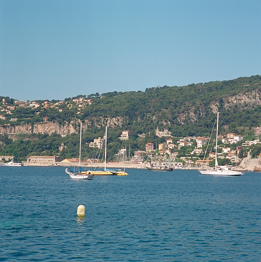 Vue d'ensemble de la partie est.