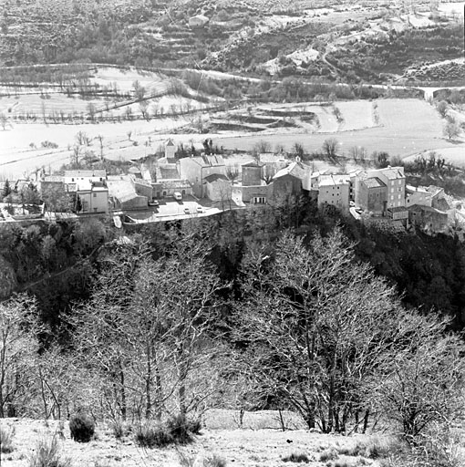 Vue de situation, depuis le nord.