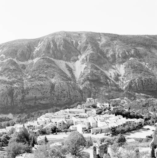 Vue d'ensemble, depuis le nord.