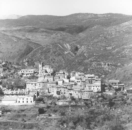 Vue d'ensemble, depuis le sud-est.