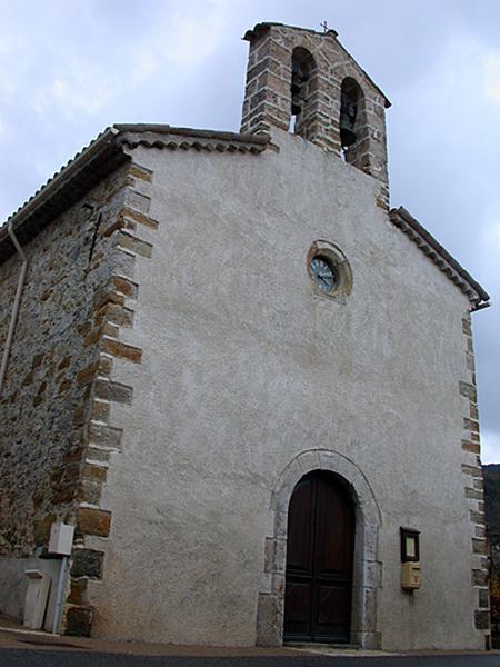 Vue d'ensemble de la façade ouest.