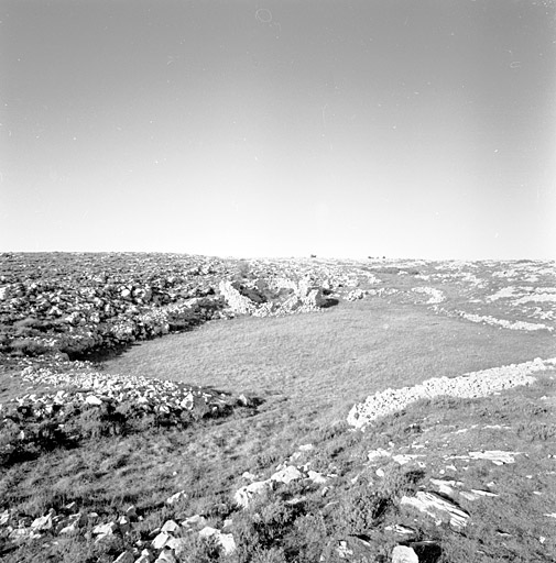 Cipières. Un exemple d'ensemble agro-pastoral centré sur la bergerie (cadastre section G, parcelle 193).