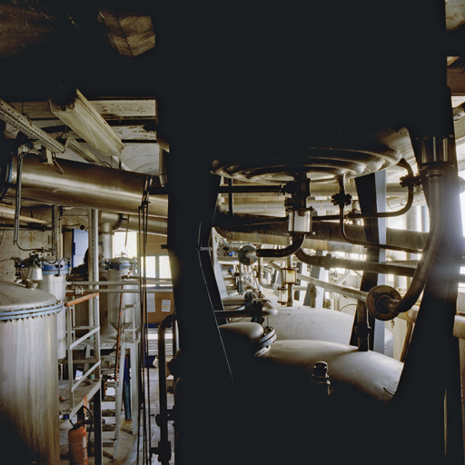 Le soubassement de l'atelier n°1.