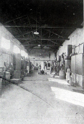 La distillation.