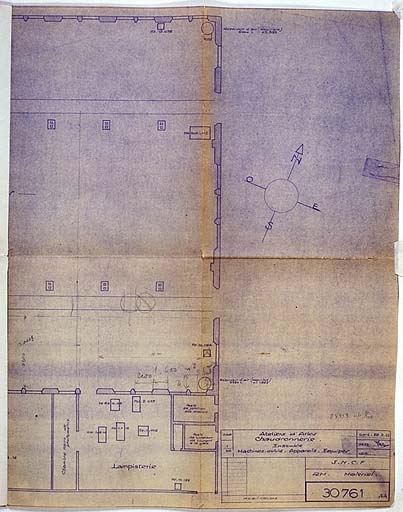 Ateliers d'Arles - Chaudronnerie - Ensemble - Machines-outils - Appareils - Equipe - [quatrième partie].