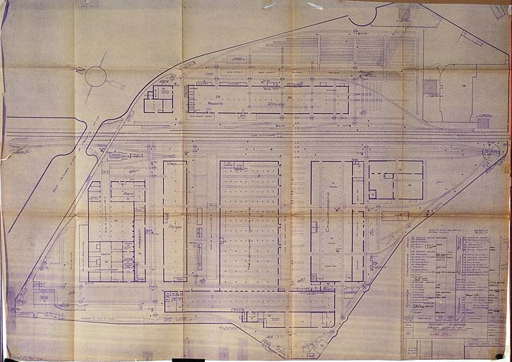 Ateliers d'Arles - Plan général.