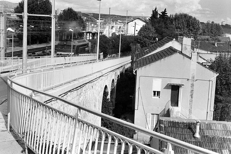 Le viaduc de l'Estaque-Gare.