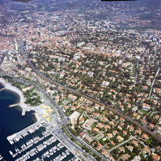 Vue aérienne.