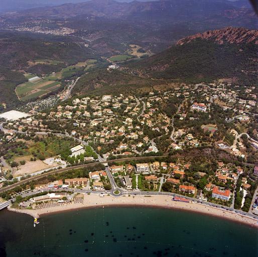 Vue aérienne.
