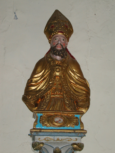 Vue générale du premier buste.