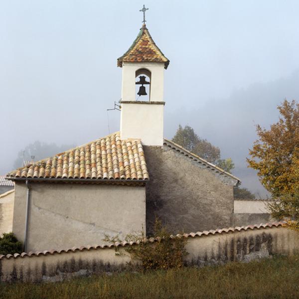 Vue du chevet depuis l'est