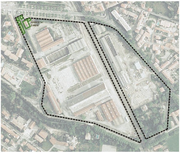 Plan de localisation du bâtiment ; Plan de localisation du bâtiment