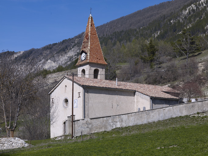 Vue d'ensemble depuis le sud-ouest.