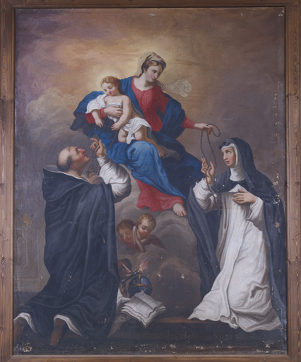 Tableau : Donation du Rosaire