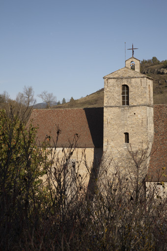 Le clocher vu du sud.
