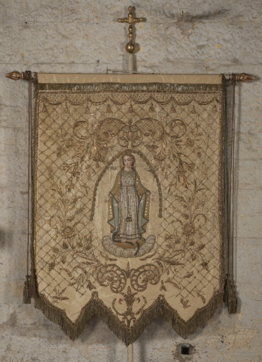 Bannière de procession : Immaculée Conception