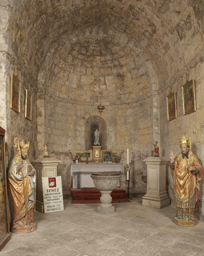 Chapelle de la Vierge. Vue intérieure.