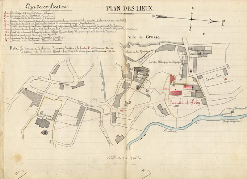 Plan des lieux.