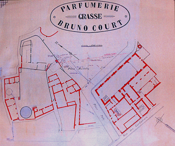 Parfumerie Bruno Court Grasse.