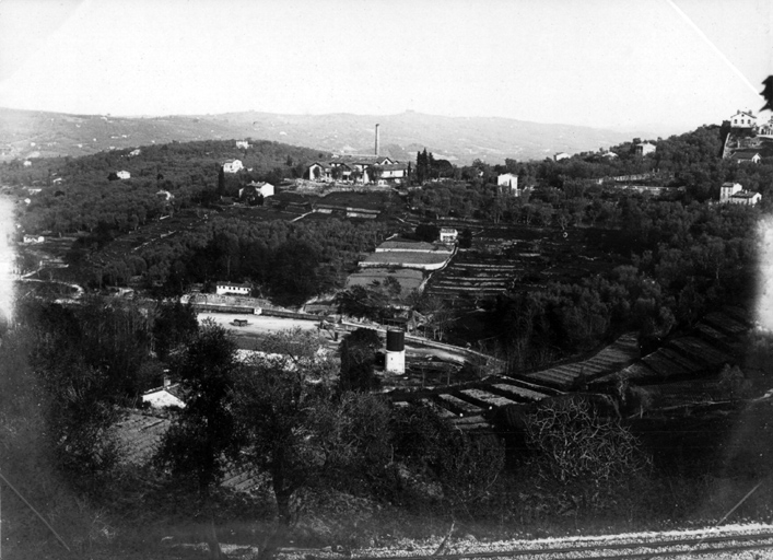 Vue générale de l'usine.