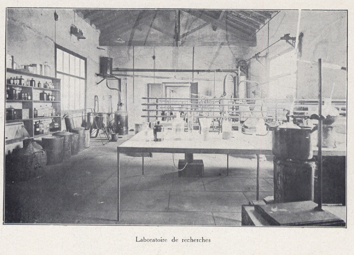Laboratoire de recherche.
