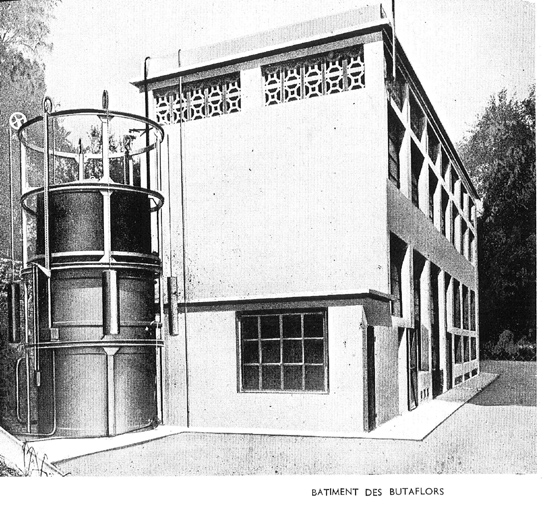 Bâtiment des butaflors.
