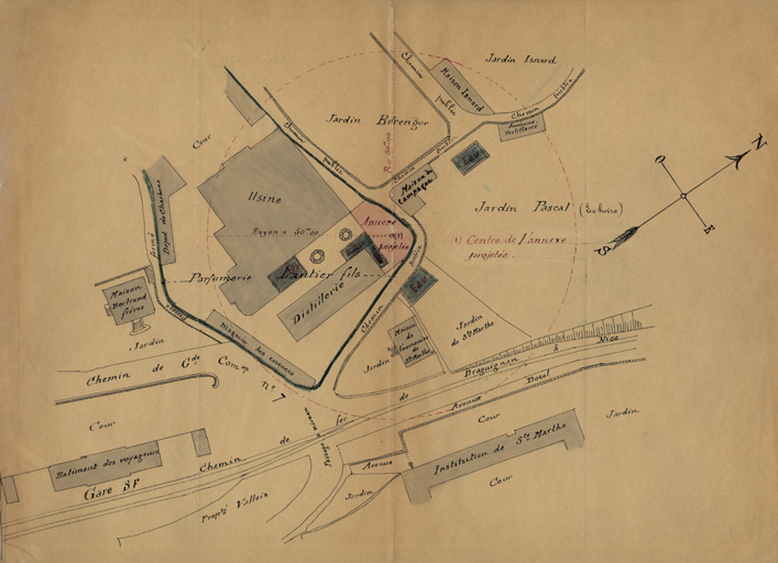 Plan général des lieux.