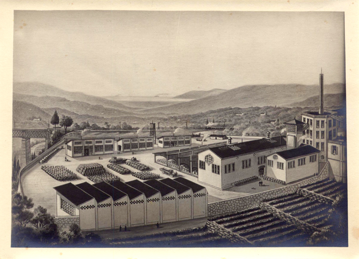 Vue d'ensemble d'un espace secondaire de l'usine Lautier.