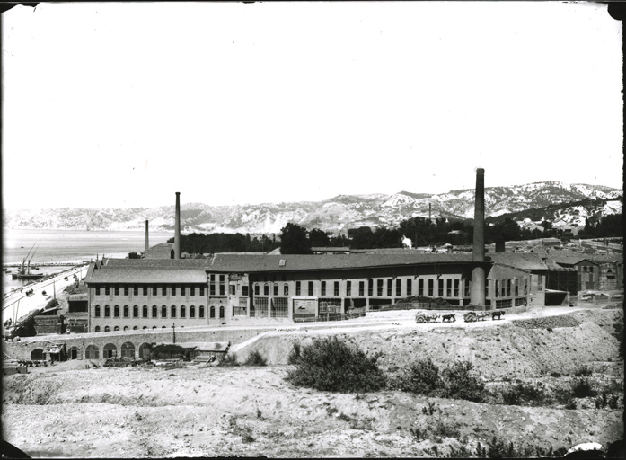 Tuilerie - Mourepiane - Usine Guichard frères.