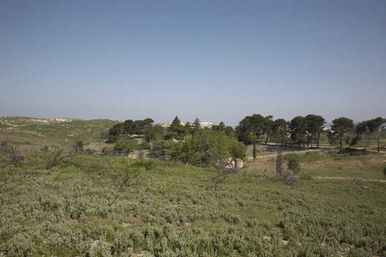 Vue de situation prise du sud-ouest.