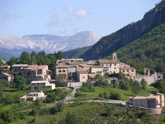 Vue d'ensemble prise du sud.