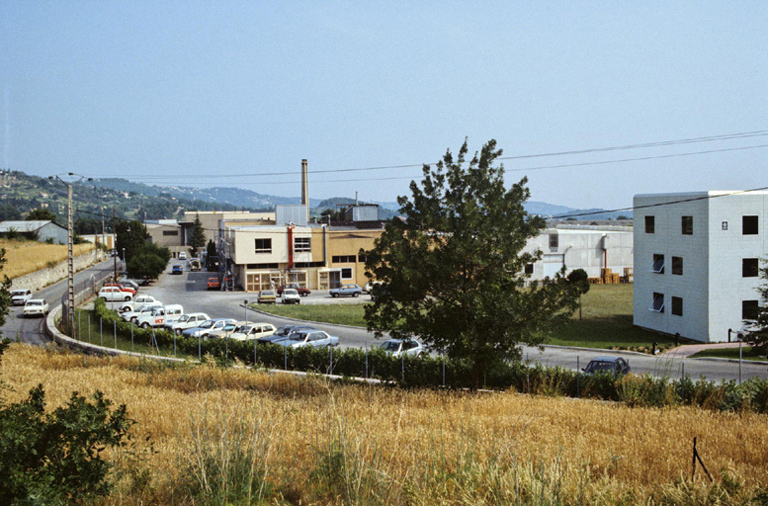 Vue d'ensemble de l'usine Biolandes.